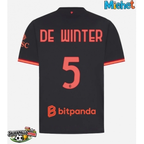 AC Milan Koni De Winter #5 Kolmaspaita 2026-27 Lyhythihainen